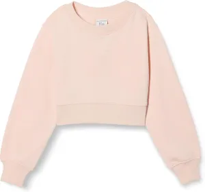 Amazon Essentials Girls' Cropped Sweatshirt