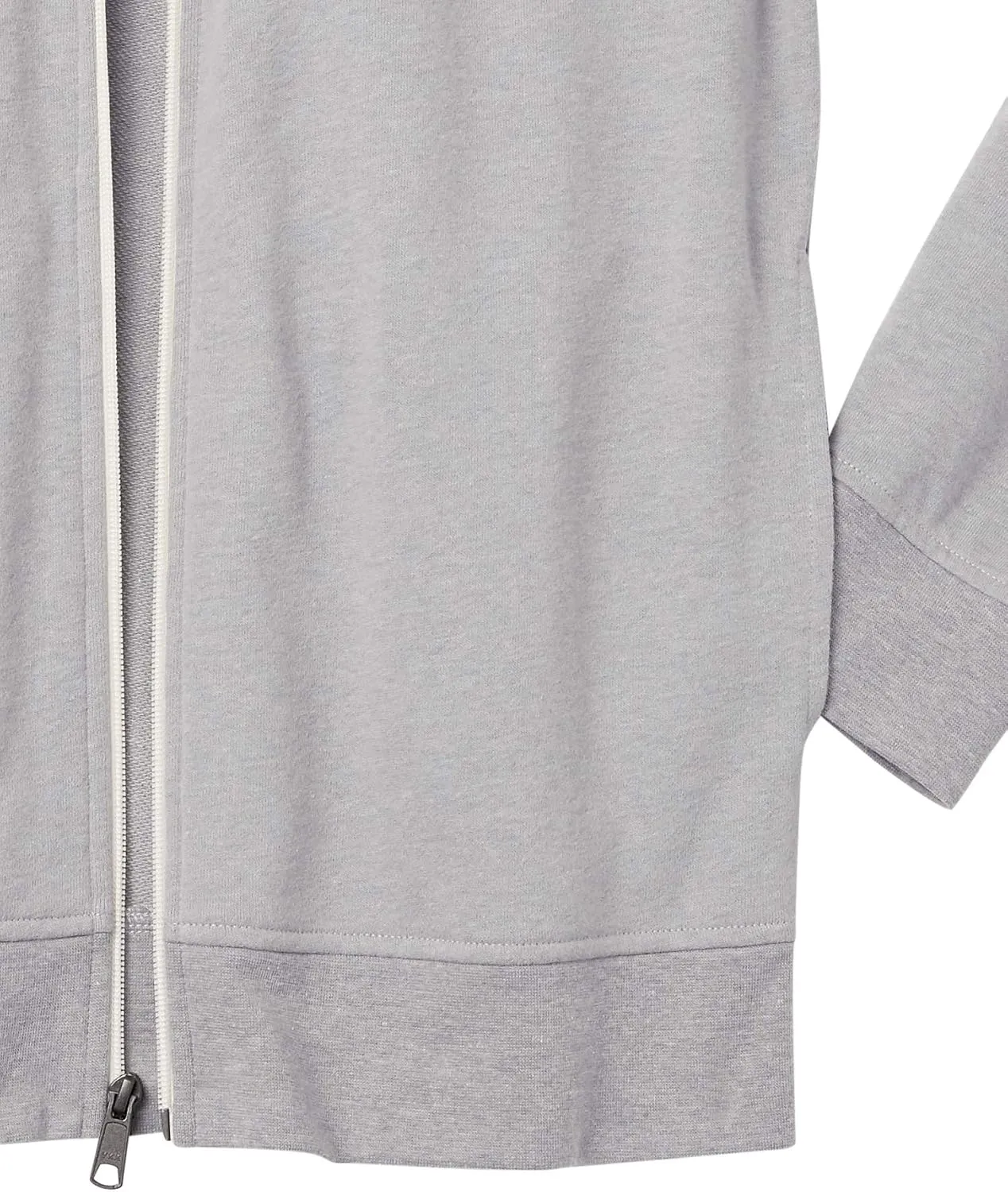 Amazon Essentials Men's Zip Up Sweatshirt, Lightweight French Terry, Mock Neck