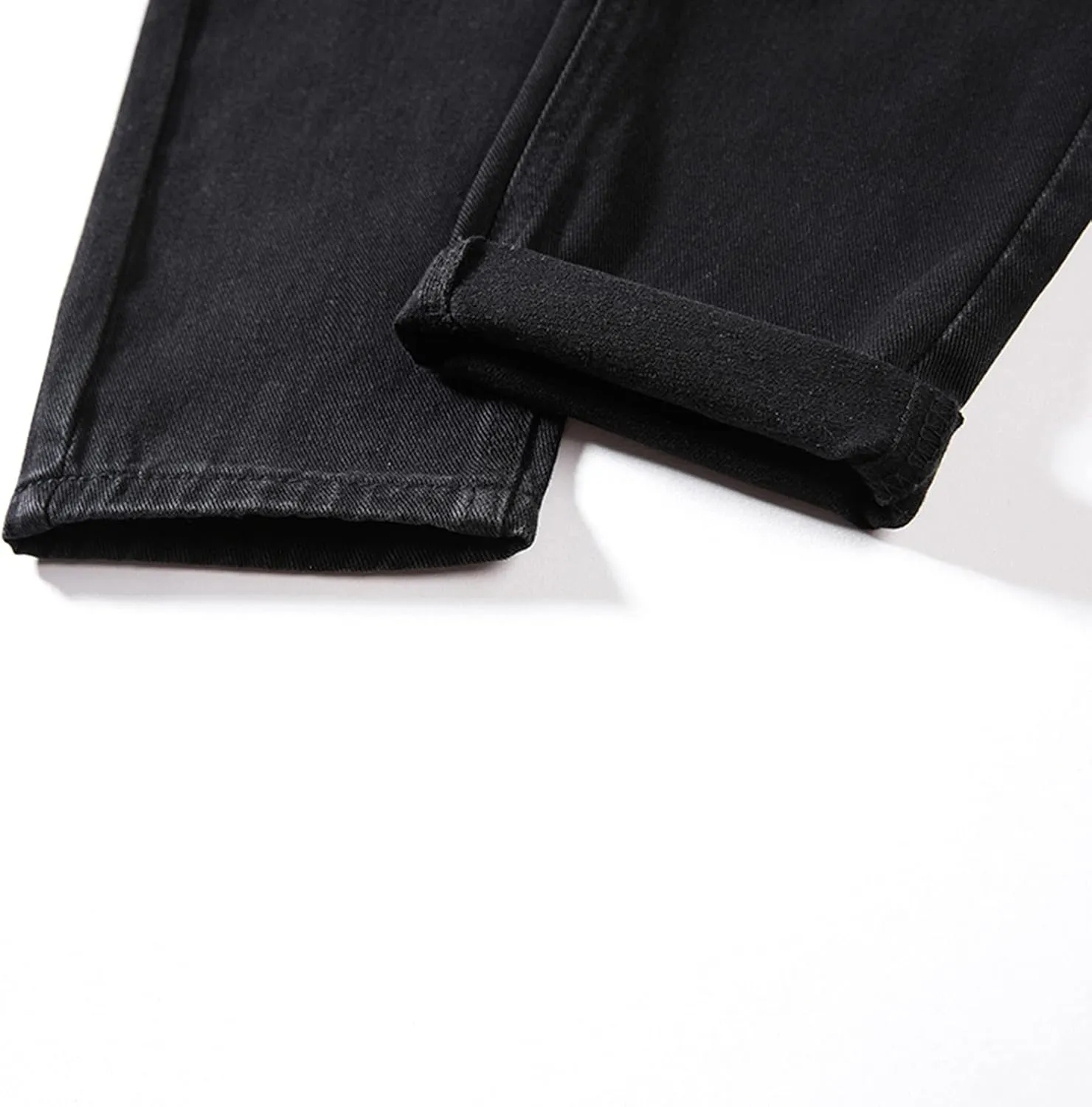 Baggy Jeans for Men Hip Hop Streetwear Wide Leg Denim Pants Relaxed Fit Trendy Casual Straight Legs Jean Work Pants