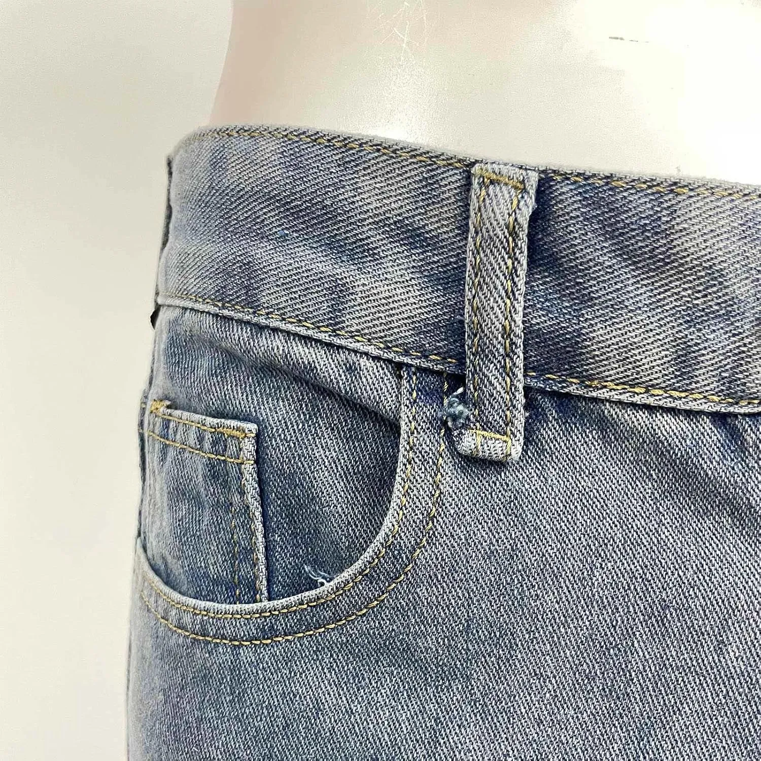 Baggy Jeans Men Y2K Relaxed Fit Fashion Aesthetic Hip Hop Streetwear Wide Leg Loose Denim Pants Trendy Comfy Vintage Trousers