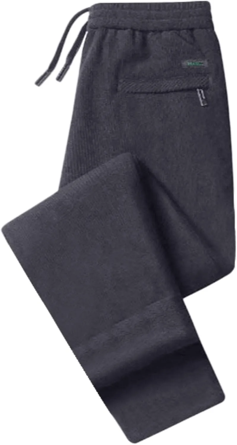 BIFUTON Joggers for Men,Mens Sweatpants Baggy Pants Solid Color Stretch Waist Drawstring Running Track Pants with Pockets