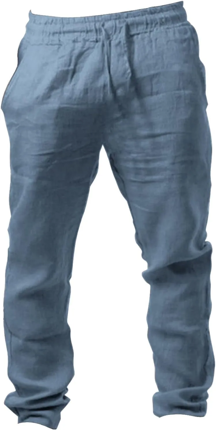 Big and Tall Cargo Pants for Men Sweatpants for Men Sweatpants with Pockets Men's Heavyweight Fleece Cargo Sweatpants