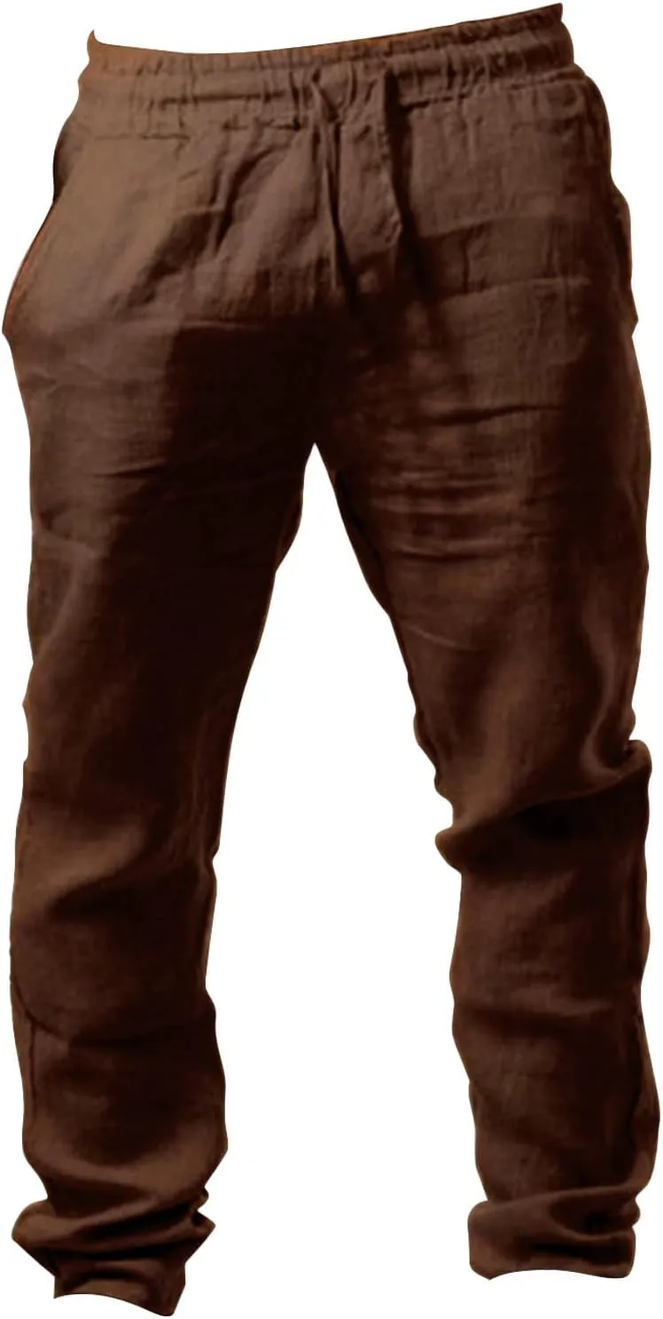 Big and Tall Cargo Pants for Men Sweatpants for Men Sweatpants with Pockets Men's Heavyweight Fleece Cargo Sweatpants
