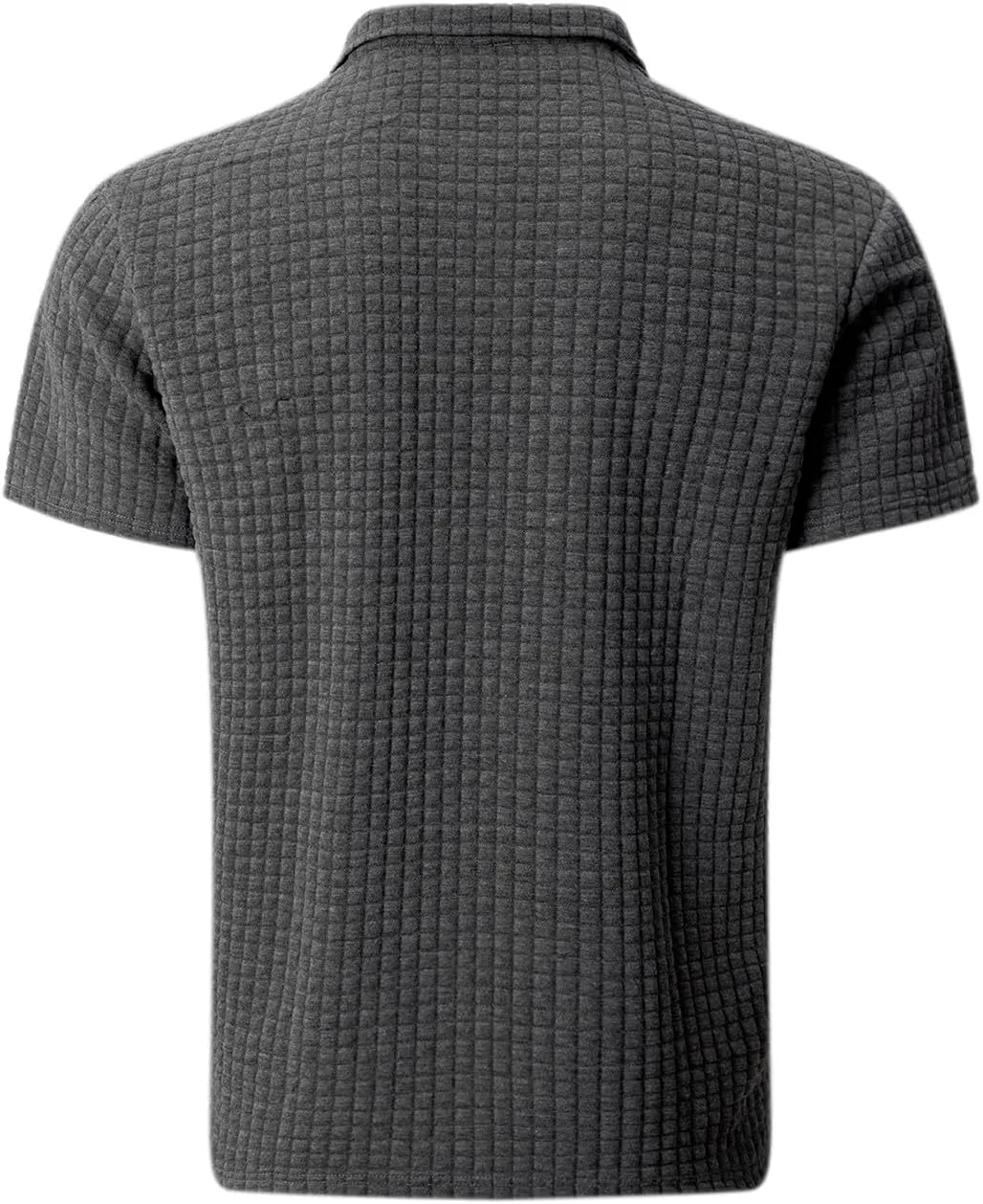 Big and Tall Linen Shirts for Men Short Sleeve Casual Loose Button Down Shirt Summer Beach Gym Workout Polo Shirt
