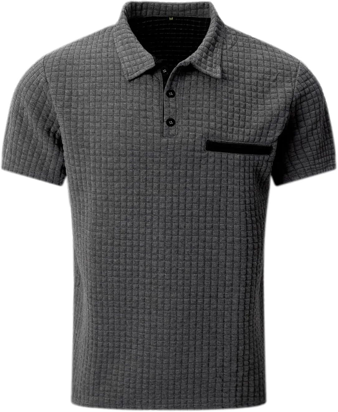 Big and Tall Linen Shirts for Men Short Sleeve Casual Loose Button Down Shirt Summer Beach Gym Workout Polo Shirt