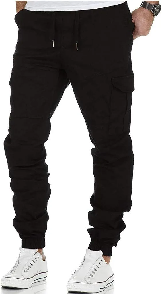 Big and Tall Sweatpants for Men Jogger Men's Active Fleece Pants Casual Men's Pants Men's Basic Active Jogger Fashion