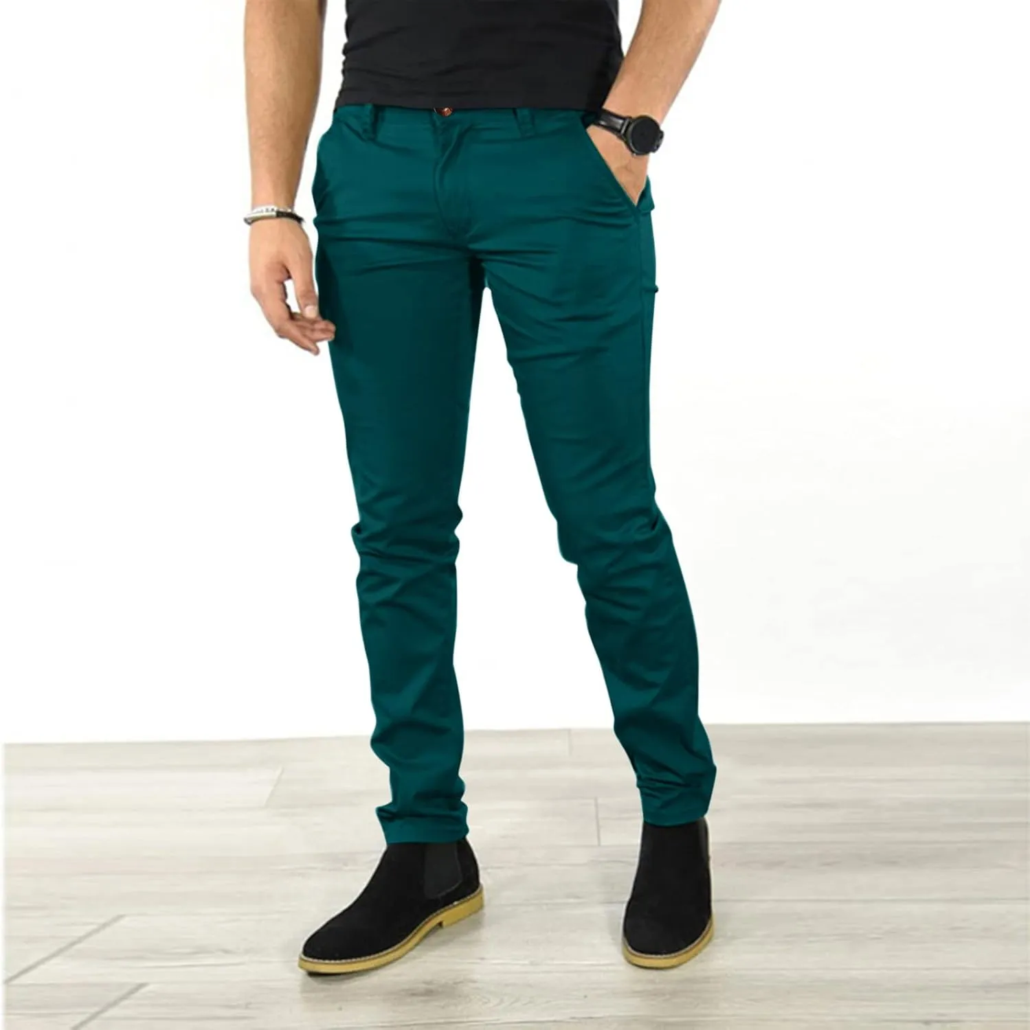 Big and Tall Sweatpants for Men Sweatpants Fleece Lined with Pockets Cargo Pants for Men Lightweight Tactical Pants