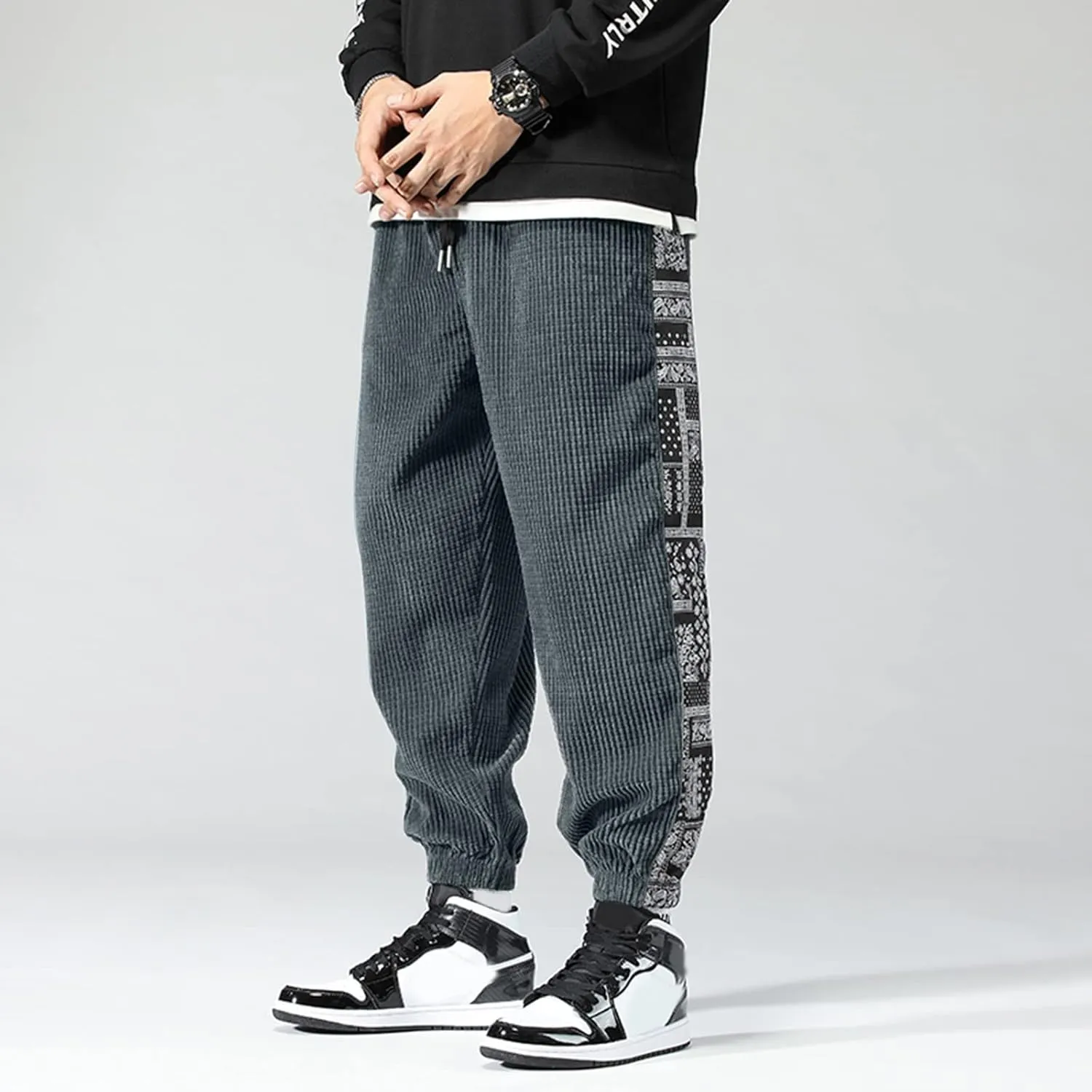 Big and Tall Sweatpants for Men Sweatpants Stretch Elastic Running Athletic Cargo Sports Sweatpants for Men Men Pants