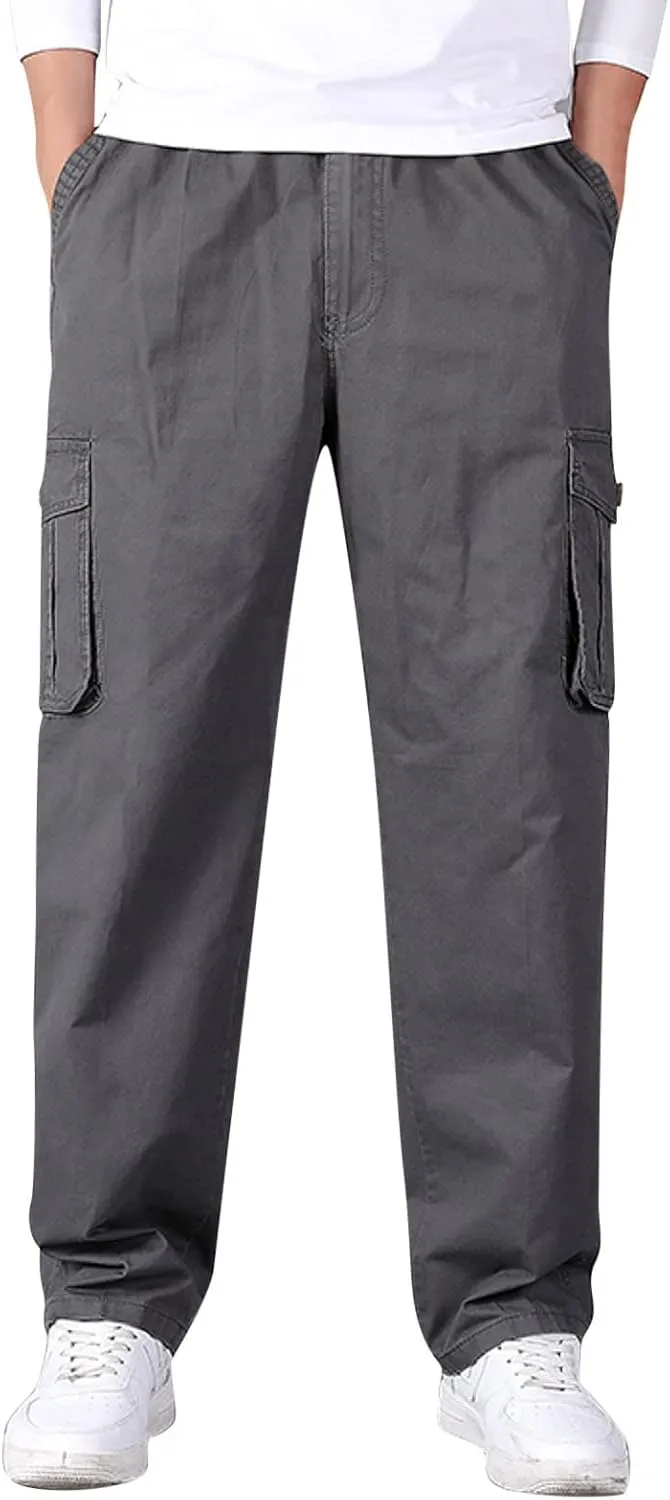Big and Tall Sweatpants for Men Work Pants Sports Casual Jogging Trousers Lightweight Hiking Work Pants Outdoor Pant