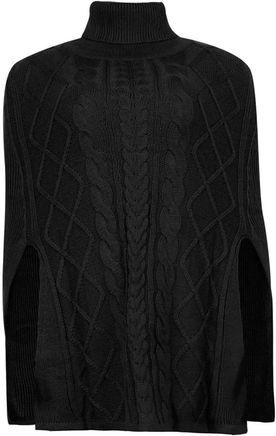 Cable Knit Sweater Women Long Sleeve Turtleneck Sweater Solid Color Sweater Winter Warm Sweater for Plus Size