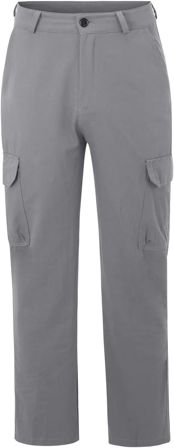 Cargo Pants for Men Big and Tall Mesh Jogger Zipper Running Pants Pockets Men's Pants Stripped Trousers Men's Fleece