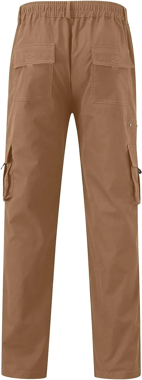 Cargo Pants for Men Big and Tall Workout Pants Sport Training Tapered Sweatpants Casual Athletics Joggers for Running