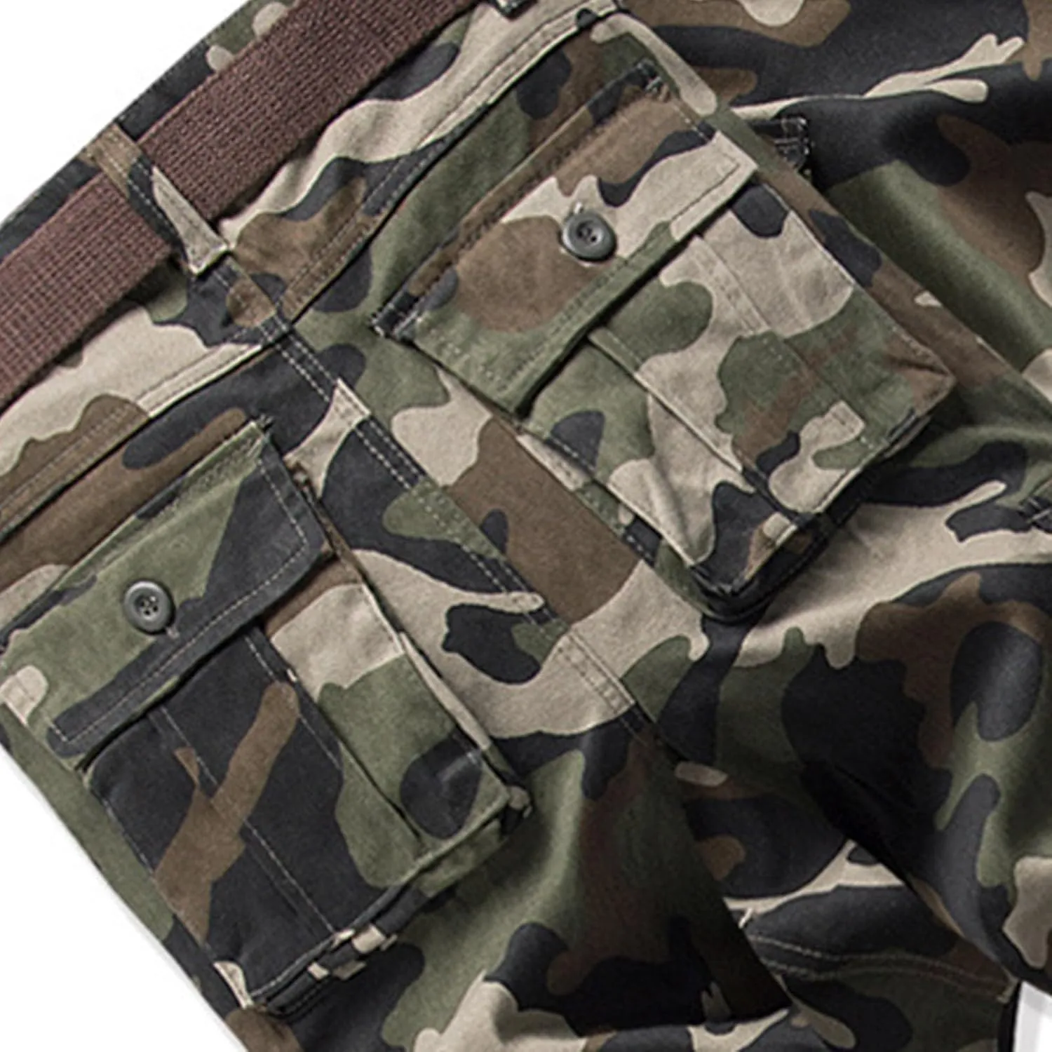 Cargo Pants for Men Casual Hiking Pants Fleece Joggers Athletic Pants Lightweight Loose Straight Sweatpants for Men