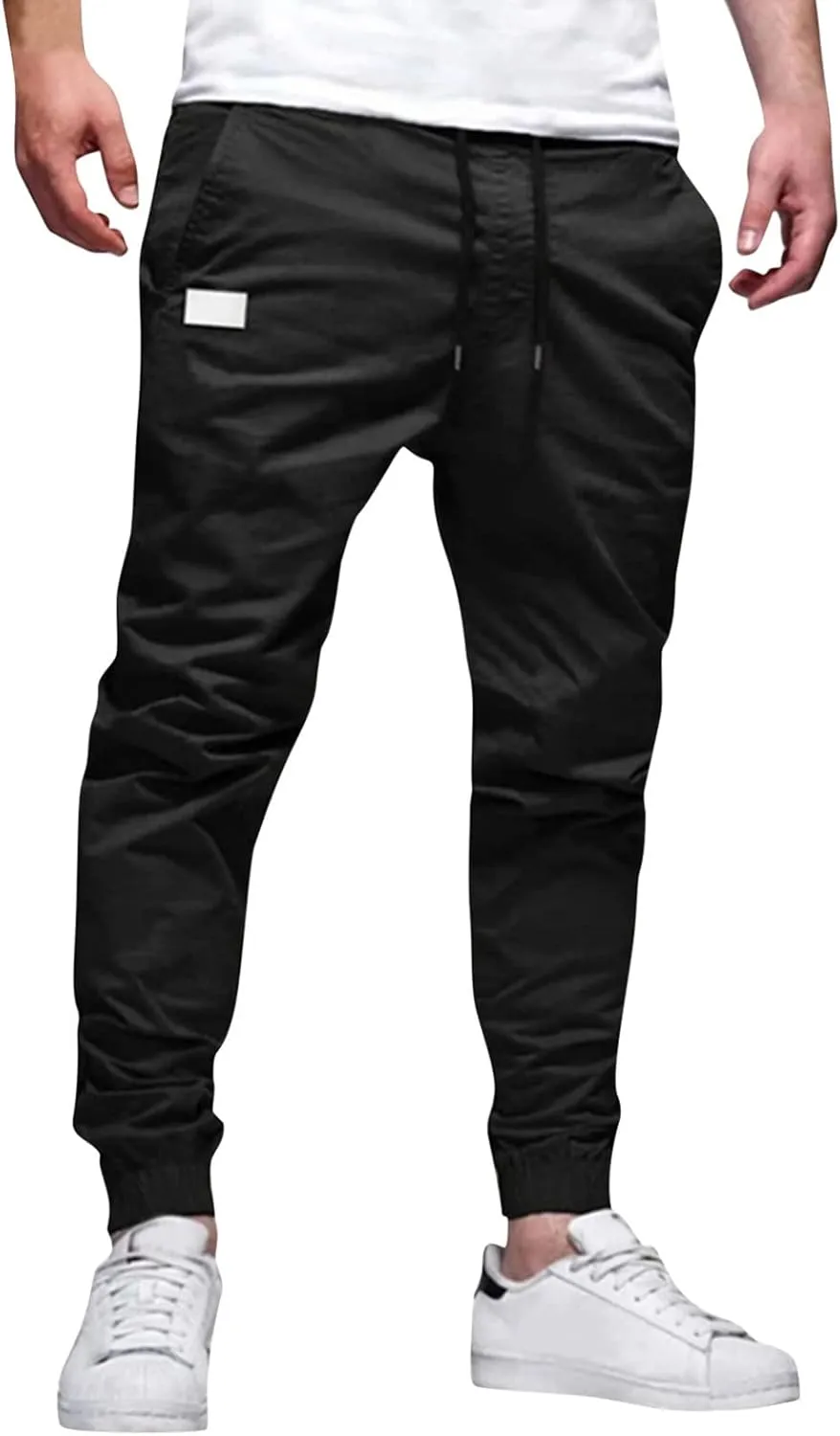 Cargo Pants for Men Joggers Tactical Pant Hiking Jogger with Multi-Pocket Men Outdoor Cargo Pant Lightweight Tactical