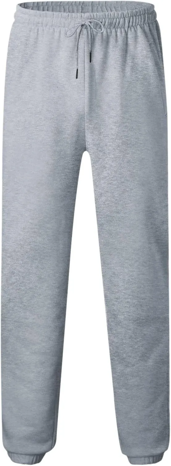 Cargo Pants for Men Relaxed Fit Army Cargo Pants Sports Mens Premium Slim Fleece Pants Zipper Pockets Athletic Jogger