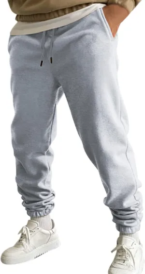 Cargo Pants for Men Relaxed Fit Army Cargo Pants Sports Mens Premium Slim Fleece Pants Zipper Pockets Athletic Jogger