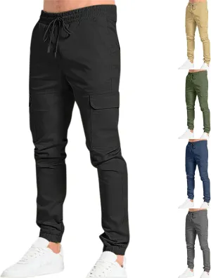 Cargo Pants for Men Relaxed Fit Bottom Casual Baggy Athletic Running Training Jogger Pants Men's Cargo Trousers Work