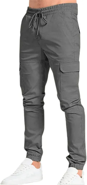Cargo Pants for Men Relaxed Fit Bottom Casual Baggy Athletic Running Training Jogger Pants Men's Cargo Trousers Work
