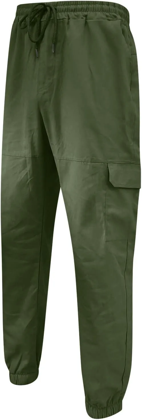 Cargo Pants for Men Relaxed Fit Bottom Casual Baggy Athletic Running Training Jogger Pants Men's Cargo Trousers Work