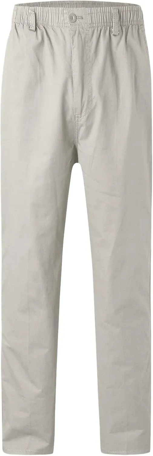 Cargo Pants for Men Relaxed Fit for Men with Pockets for Workout Jogging Running Men's Heavyweight Sweatpants Fleece