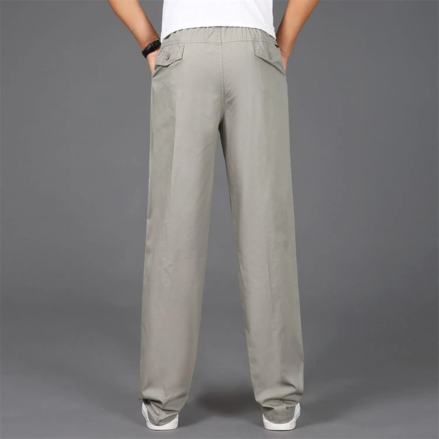 Cargo Pants for Men Relaxed Fit for Men with Pockets for Workout Jogging Running Men's Heavyweight Sweatpants Fleece