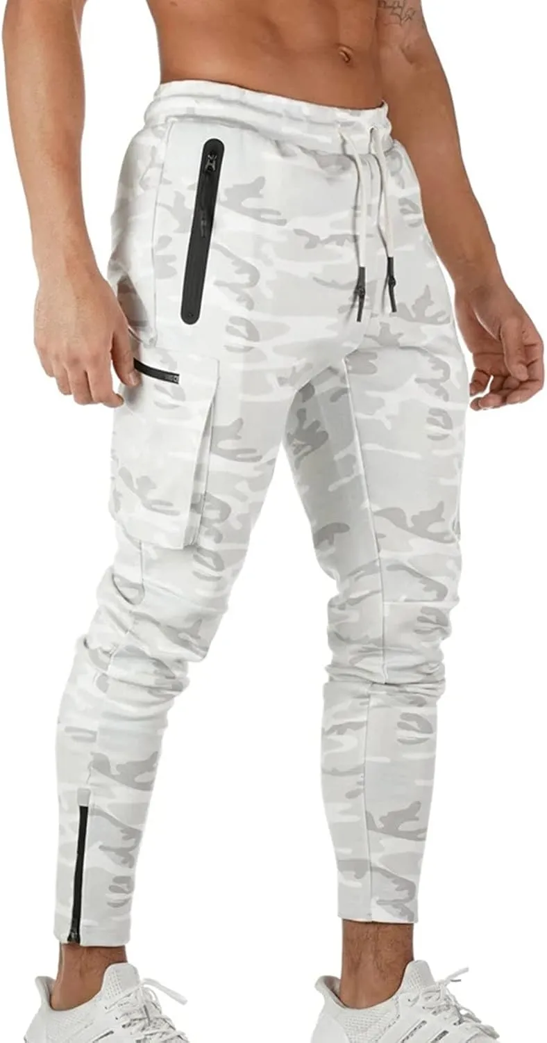 Cargo Pants for Men Relaxed Fit Gym Sweatpants Work Joggers Mens Long Pants Sweatpants for Men Men's Casual Trousers
