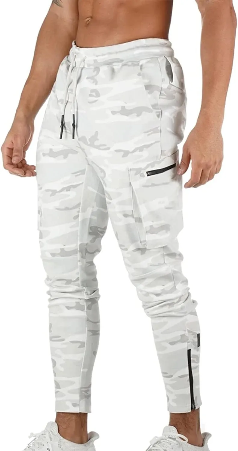 Cargo Pants for Men Relaxed Fit Gym Sweatpants Work Joggers Mens Long Pants Sweatpants for Men Men's Casual Trousers