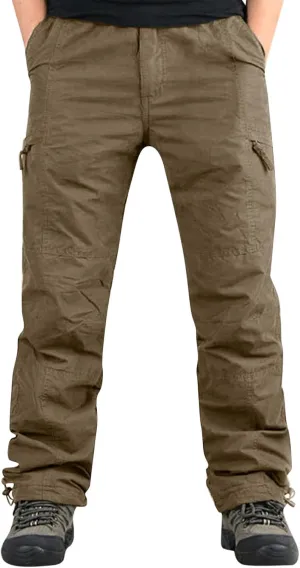 Cargo Sweatpants for Men Big and Tall Casual Jogging Trousers Lightweight Hiking Work Pants Outdoor Pant Winter Pants