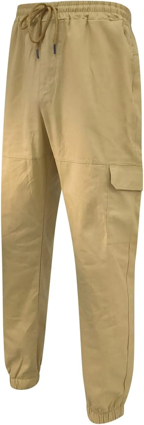 Cargo Sweatpants for Men Big and Tall Men's Sports Casual Jogging Trousers Lightweight Hiking Work Pants Outdoor Pant