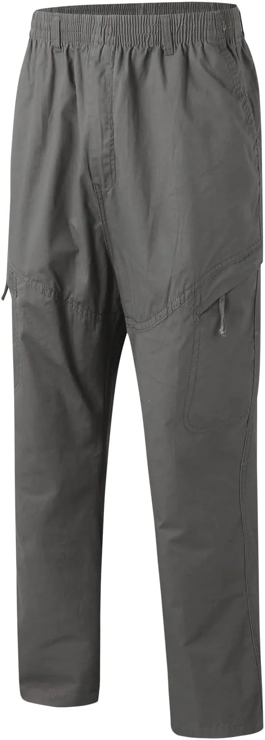 Cargo Sweatpants for Men Big and Tall Pockets Casual Streetwear Y2K Mens Cargo Pants Drawstring Hiking Pants Elastic