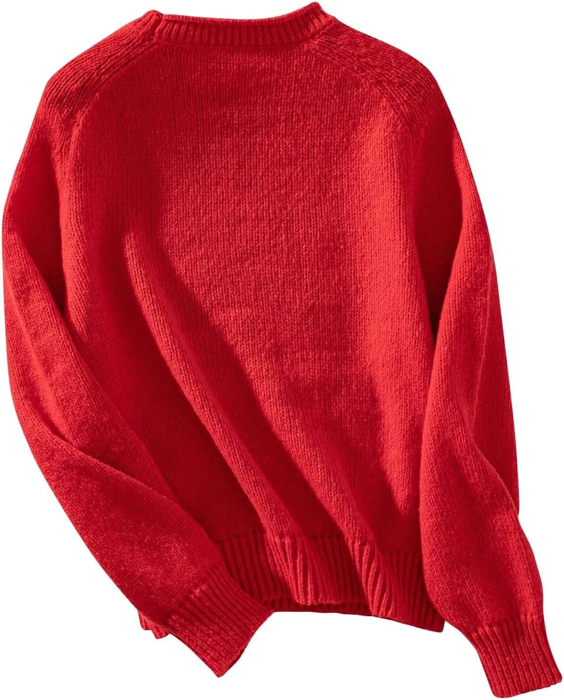 Christmas Sweaters for Women Xmas Reindeer Funny Ugly Sweater Long Sleeve Basic Cable Knit Sweaters Crewneck Cozy Top