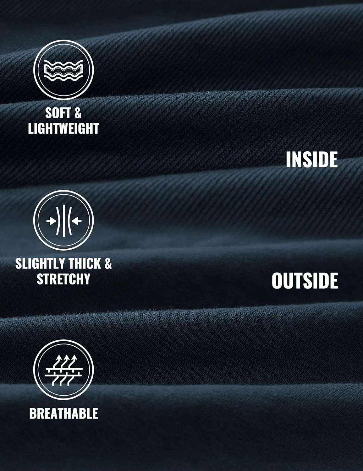 CRZ YOGA Hoodies for Men French Terry Hooded Sweatshirts Workout Athletic Casual Pullover Tops with Pocket