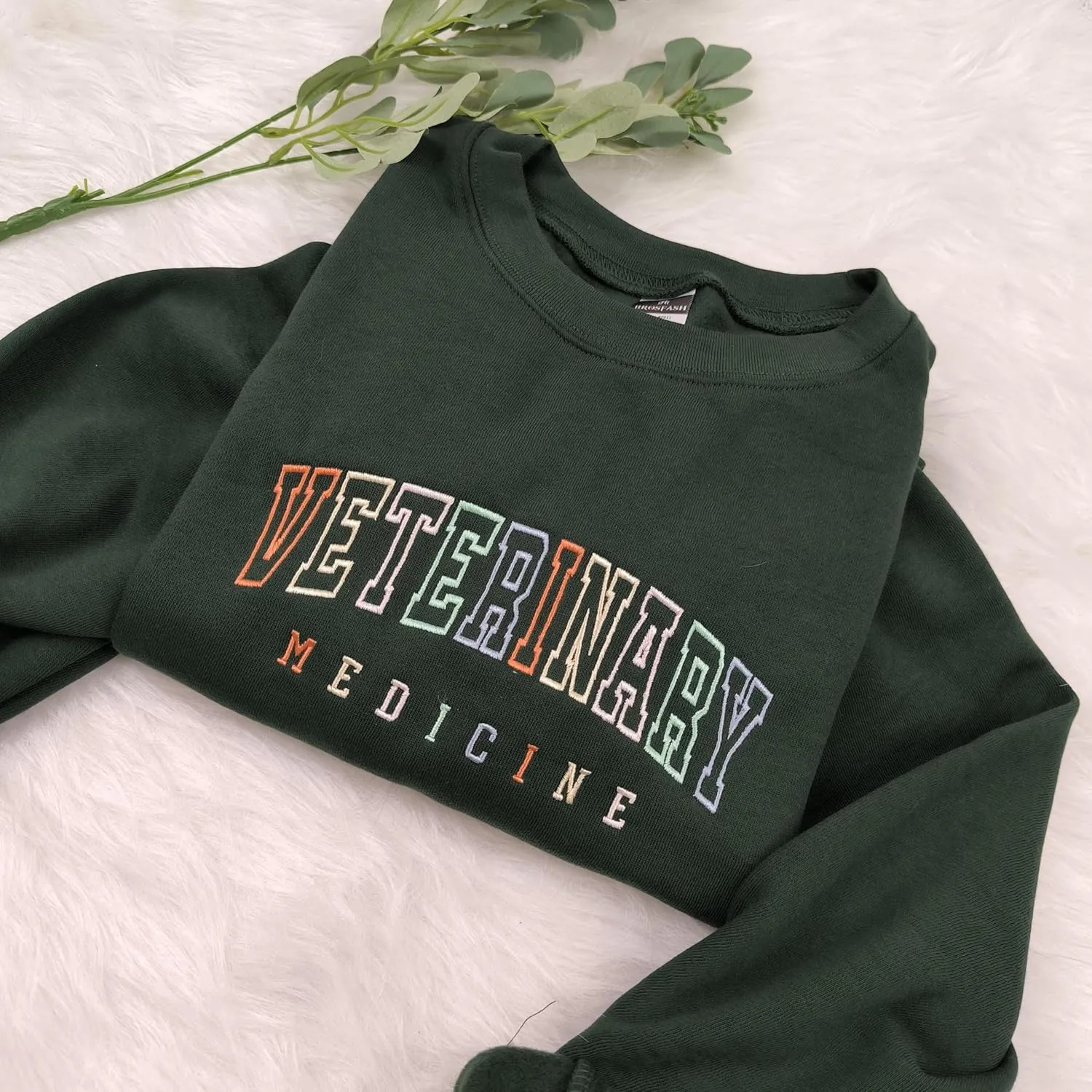 Embroidered Vet Med Sweatshirt, Vet Tech Shirt, Veterinarian Hoodie, Animal Doctor Shirt, Pet Doctor