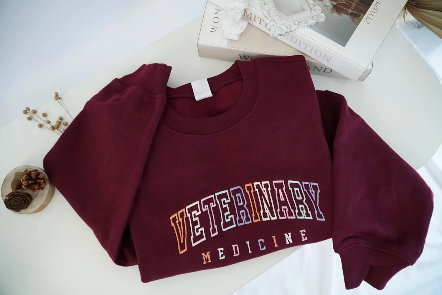 Embroidered Vet Med Sweatshirt, Vet Tech Shirt, Veterinarian Hoodie, Animal Doctor Shirt, Pet Doctor
