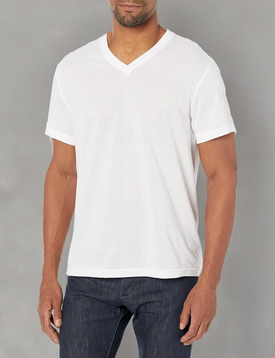Evolve Men's Performance Cotton 3 Pack V-Neck T-Shirt
