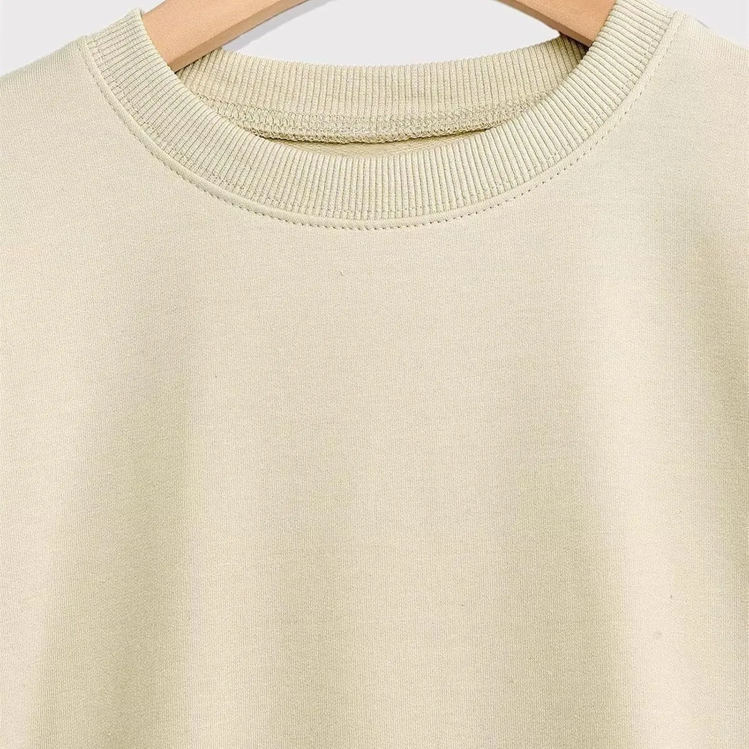 Fashion Sweatshirt for Women Funny Letter Print Regular Fit Long Sleeve Crewneck Pullovers Lightweight Hoodless Tops