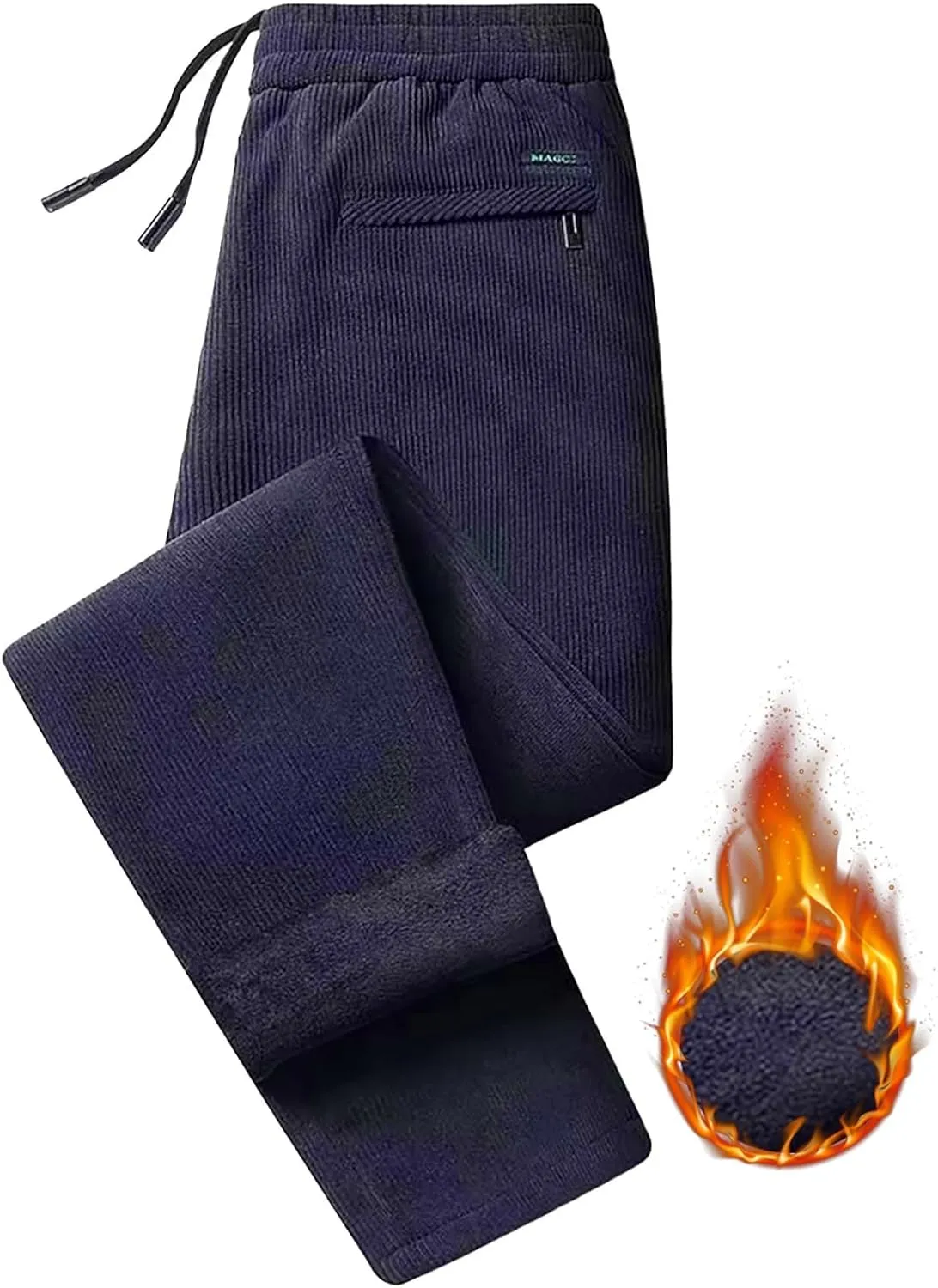 Fleece Lined Sweatpants Women Fleece Joggers for Women with Pockets Bevawear Glide Pants for Women Winter Pants