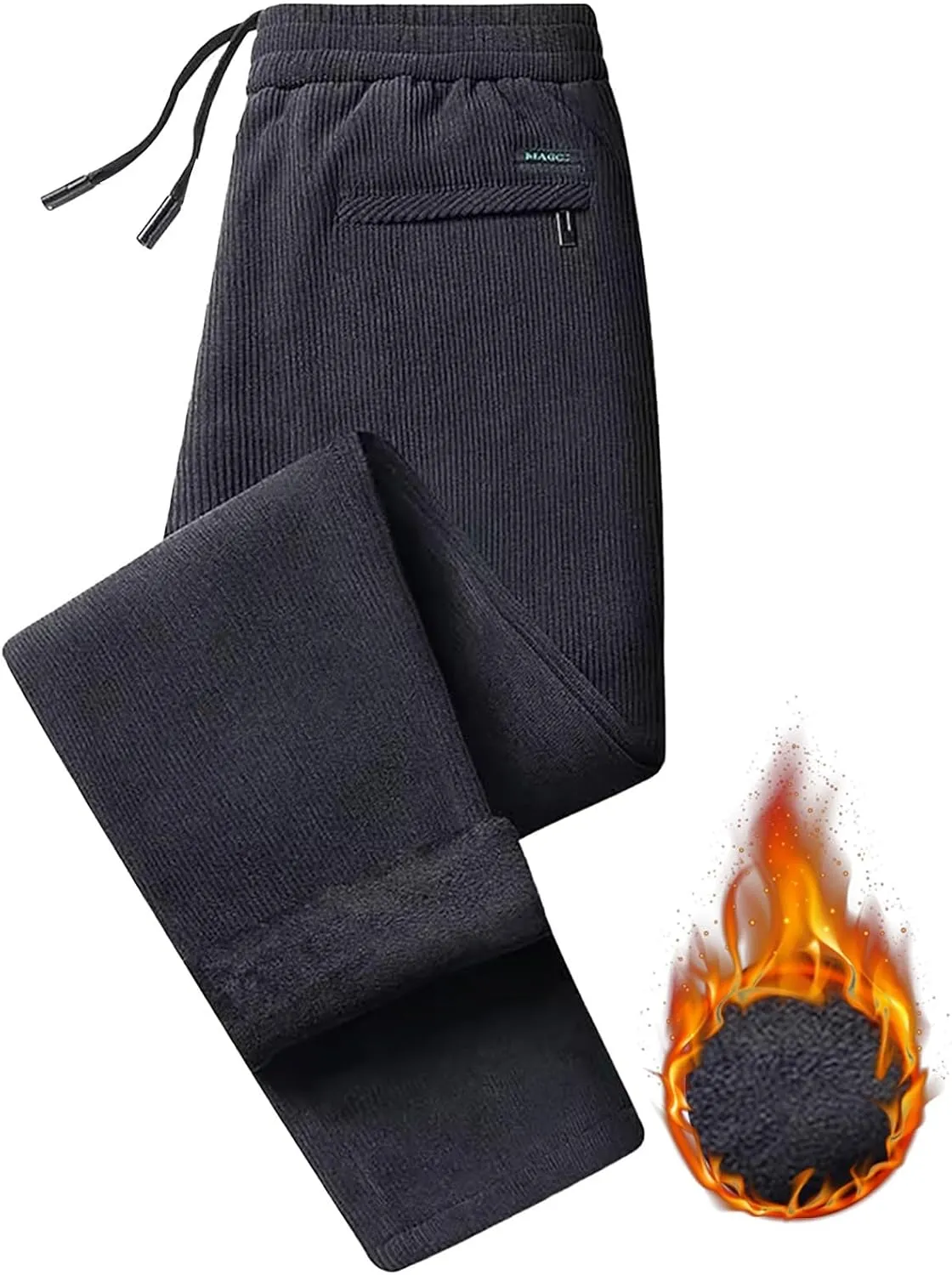 Fleece Lined Sweatpants Women Fleece Joggers for Women with Pockets Bevawear Glide Pants for Women Winter Pants