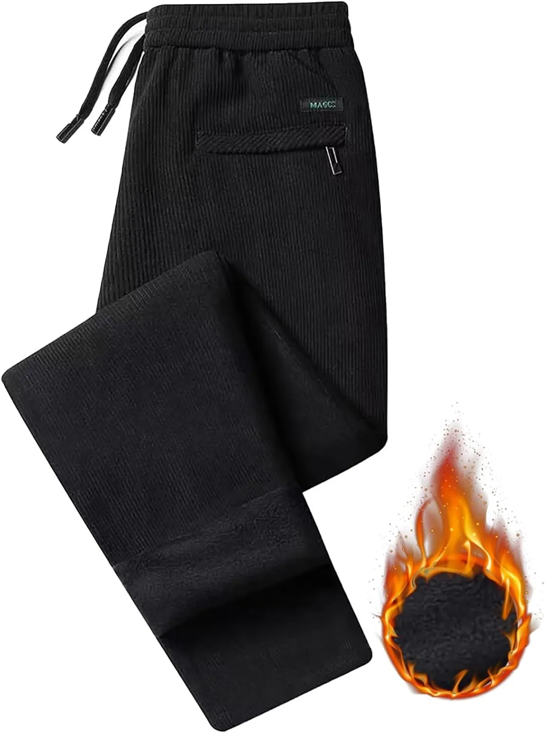 Fleece Lined Sweatpants Women Fleece Joggers for Women with Pockets Bevawear Glide Pants for Women Winter Pants