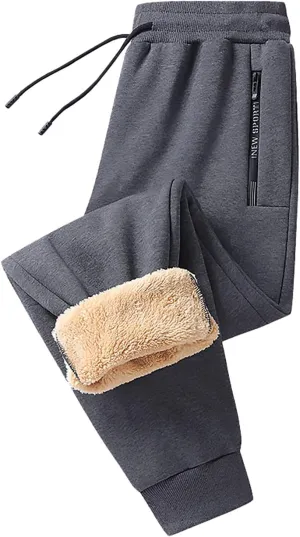 Fleece Lined Sweatpants Women Fleece Joggers for Women with Pockets Bevawear Glide Pants for Women Winter Pants