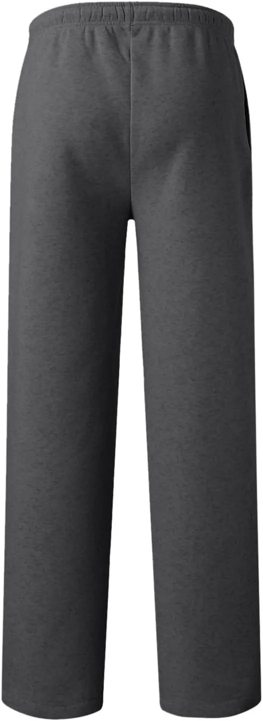 Fleece Lined Sweatpants Women Wide Leg Sweatpants Baggy Straight Leg Lounge Pants Fall Outfits Athletic Joggers Pants