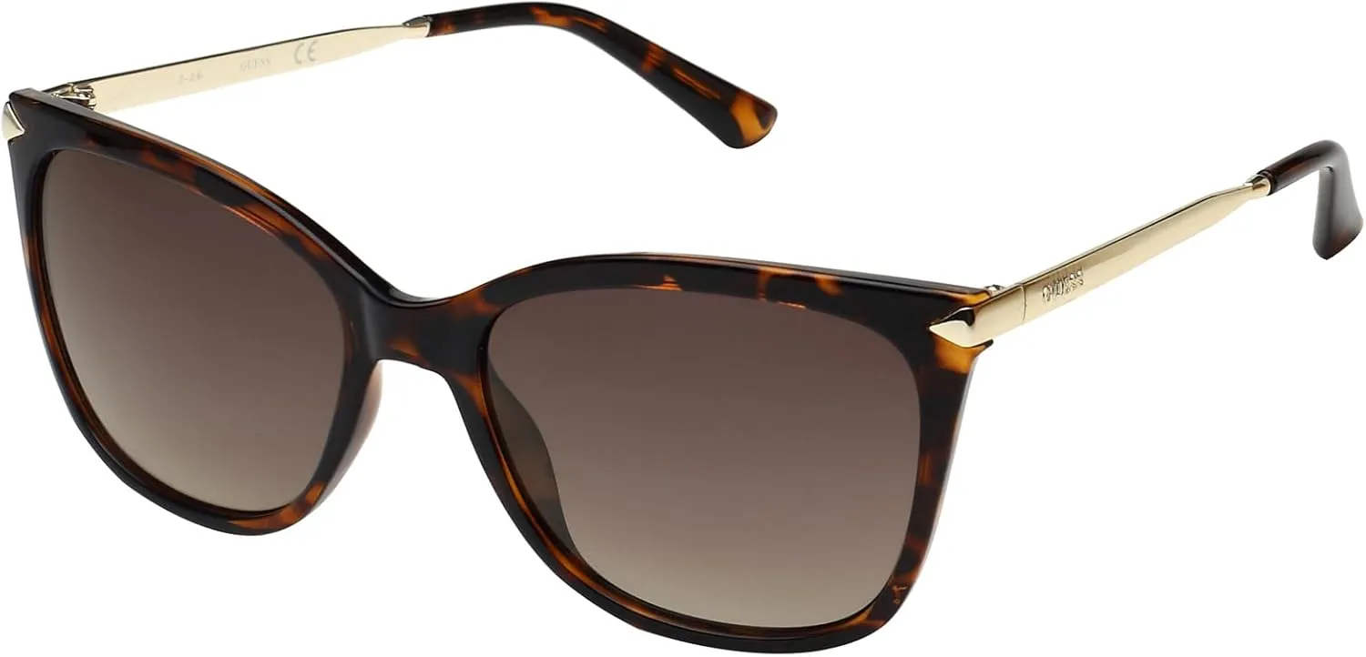 GUESS Women's Gu7483 Cat Eye Sunglasses