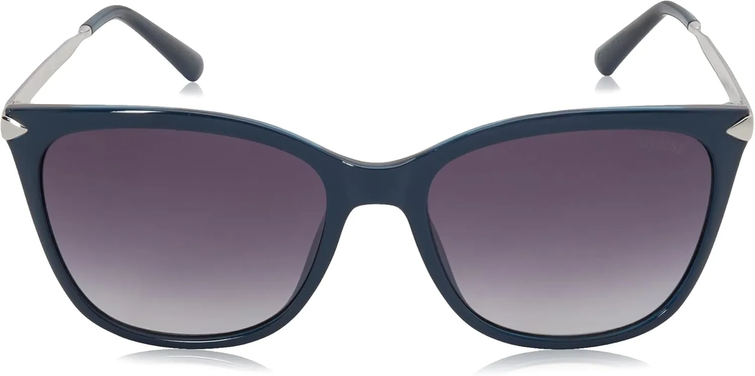 GUESS Women's Gu7483 Cat Eye Sunglasses