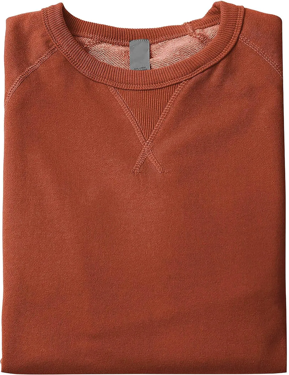 Hat and Beyond Mens French Terry Crewneck Sweatshirt Lightweight Fleece Pullover Sweater
