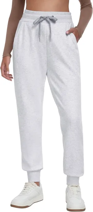 Heathyoga Fleece Lined Joggers for Women Thermal Sweatpants for Women Joggers with Pockets Workout Pants Running Pants