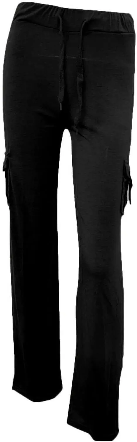 High Waisted Sweatpants for Women with Multi Pocket 2025 Fall Winter Trendy Palazzo Drawstring Lounge Joggers Pants