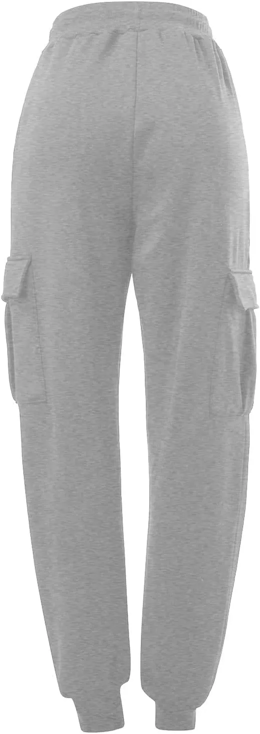 Joggers for Men Fleece Casual Drawstring Baggy Sport Athletic Gym Workout Sweatpants Cargo Sweatpants with Pockets