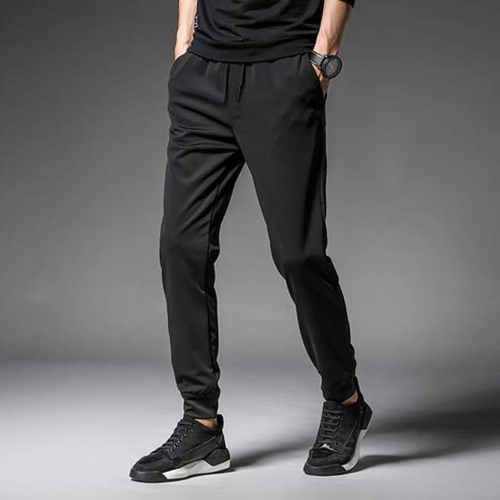 LCMTWX Joggers Pants Man Pants Casual Jogging Sports Elastic with Pockets Men's Men's Pants Straight Leg Joggers