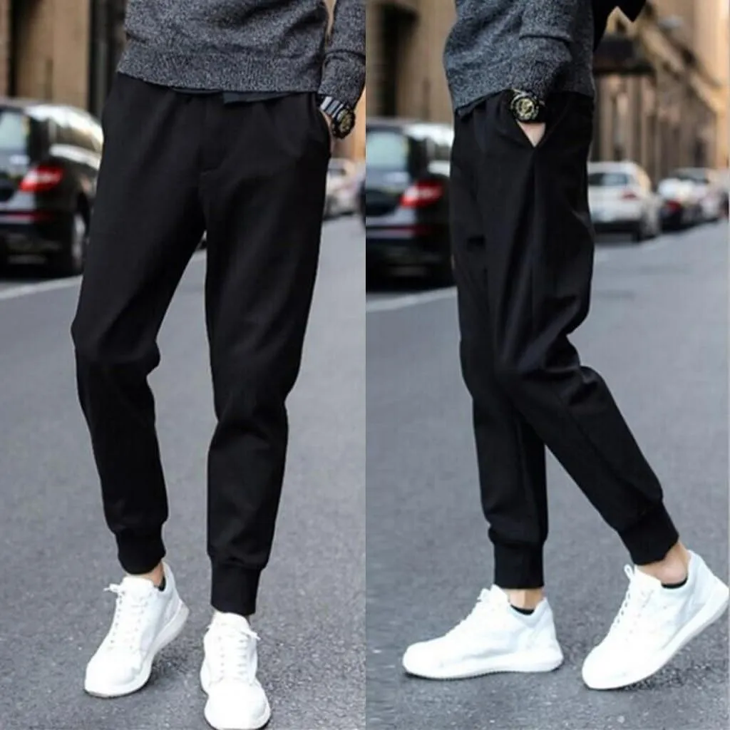 LCMTWX Joggers Pants Man Pants Casual Jogging Sports Elastic with Pockets Men's Men's Pants Straight Leg Joggers