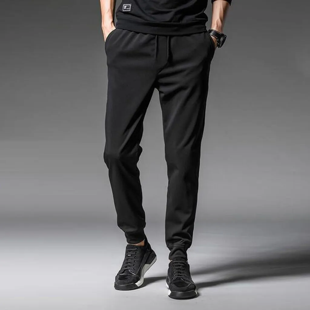 LCMTWX Joggers Pants Man Pants Casual Jogging Sports Elastic with Pockets Men's Men's Pants Straight Leg Joggers